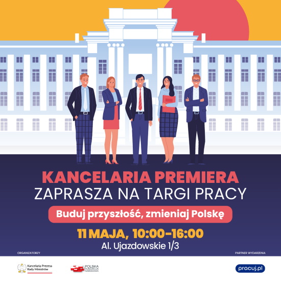 Zdjęcie artykułu „Buduj przyszłość, zmieniaj Polskę” – Targi Pracy w Kancelarii Premiera