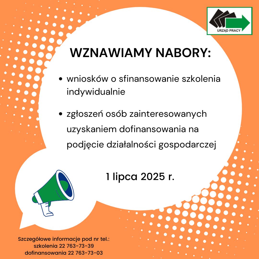 Zdjęcie artykułu Powiatowy Urząd Pracy w Wołominie wznawia nabory!
